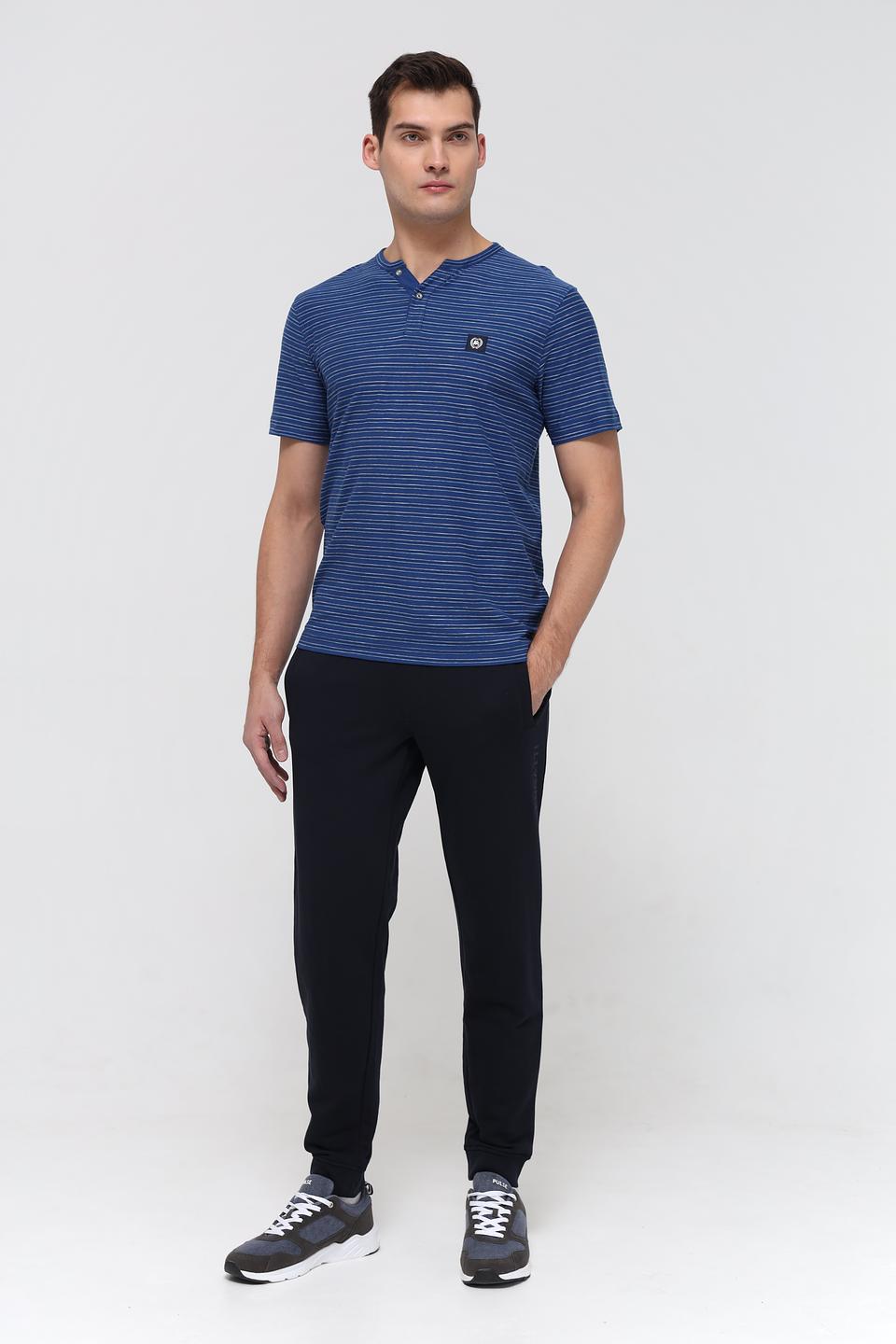 Футболка Lerros полосатая синяя