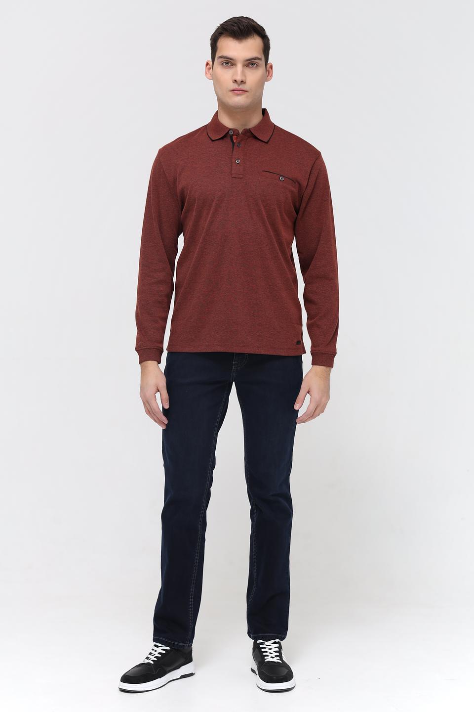 Поло Casa Moda с длинным рукавом