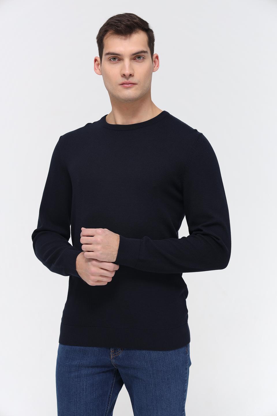 Джемпер Seidensticker тёмно-синий