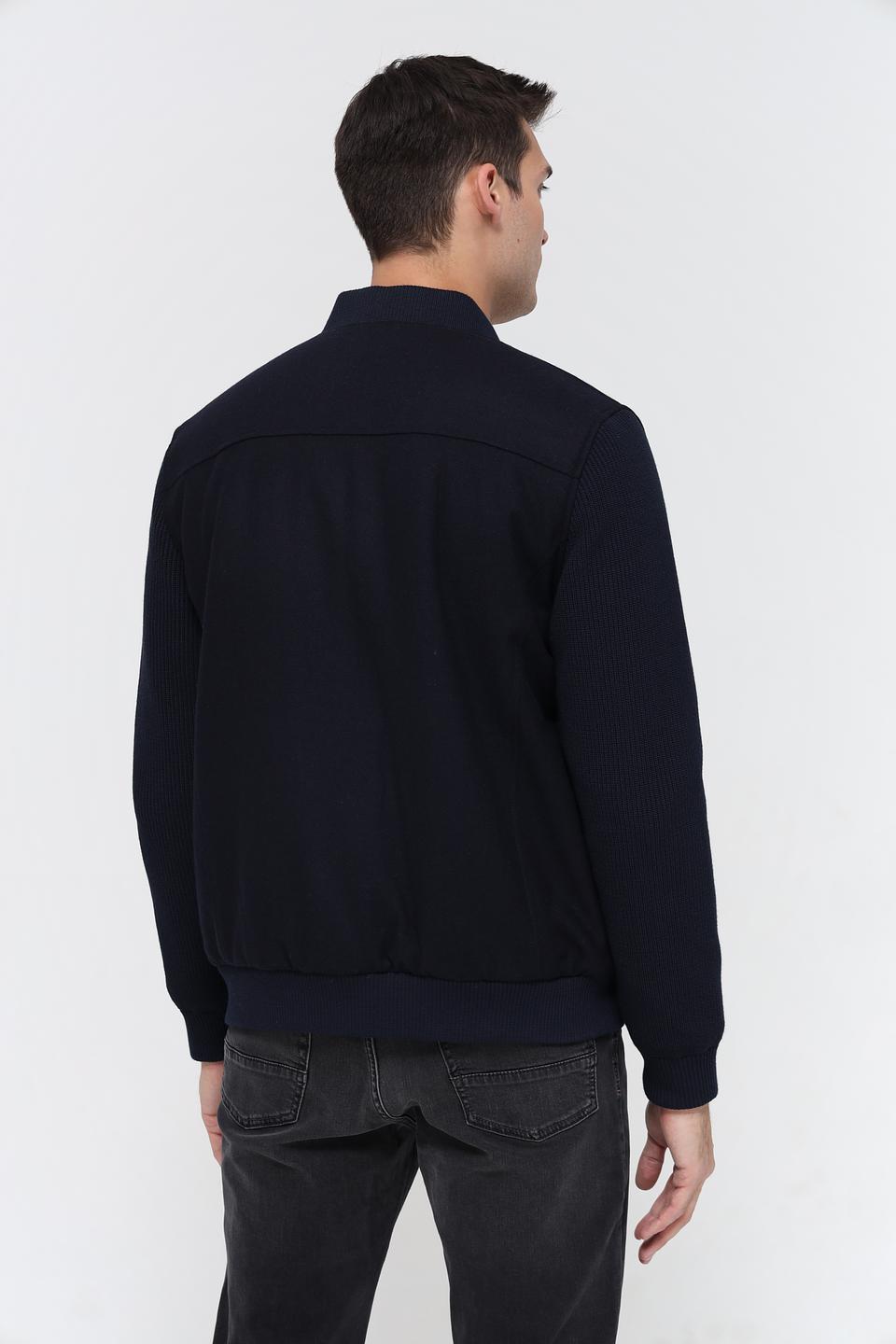 Ветровка Bugatti мужская тёмно-синяя