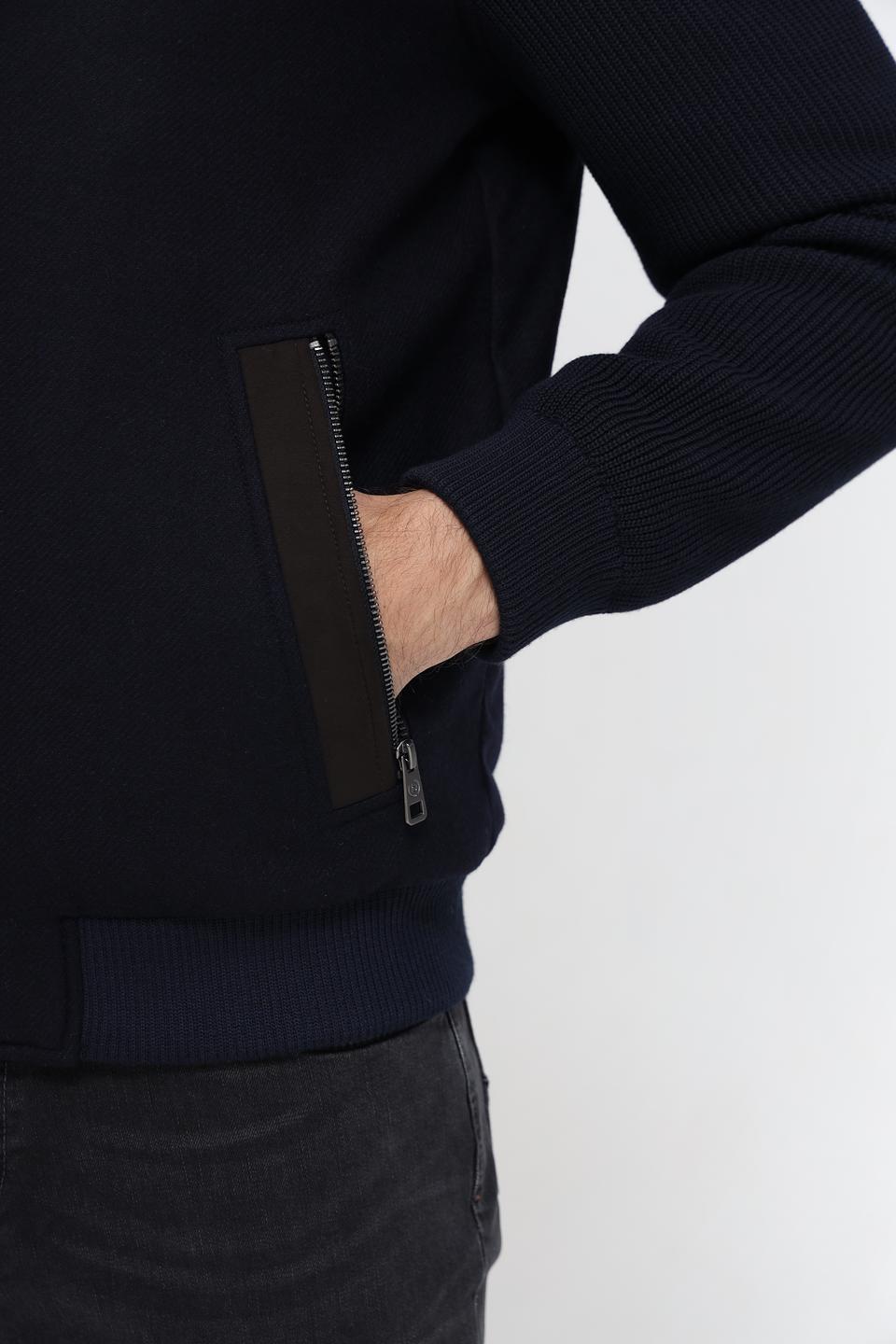 Ветровка Bugatti мужская тёмно-синяя