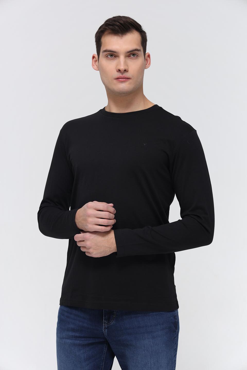 Лонгслив Granchio чёрный