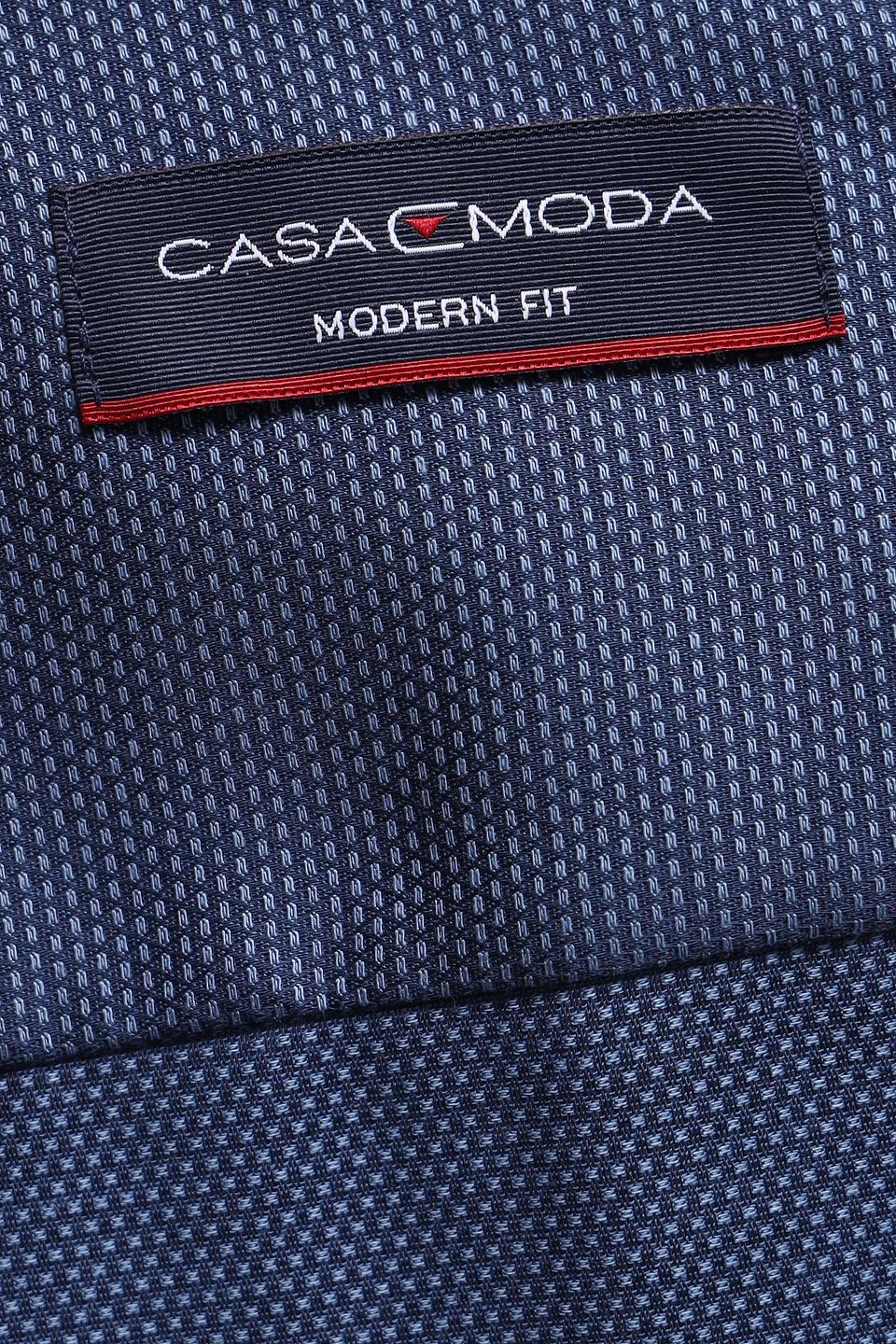 Рубашка Casa Moda синяя с длинным рукавом