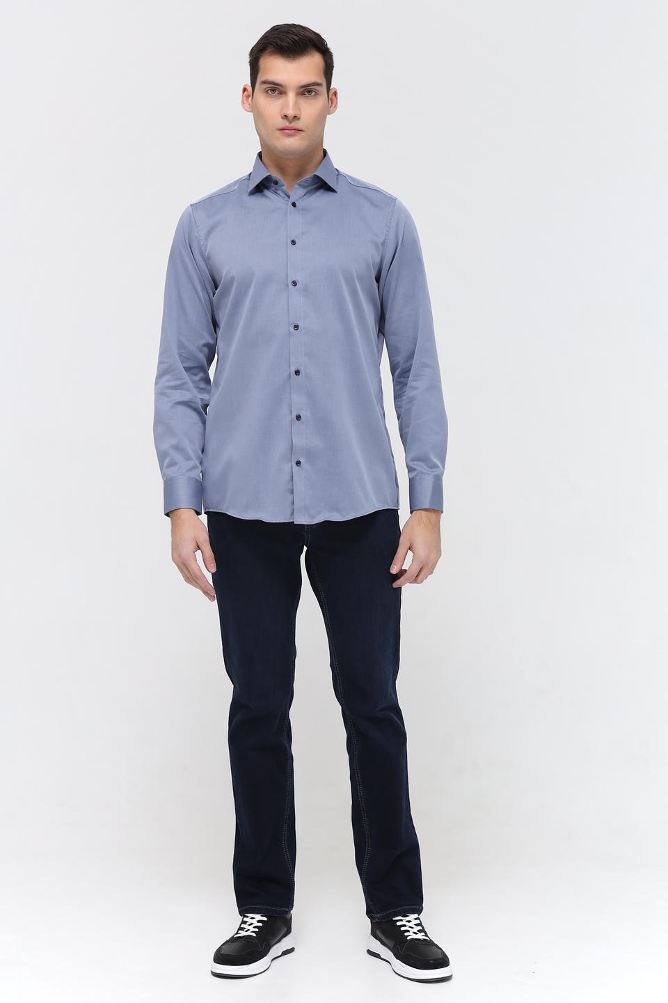 Рубашка Venti men голубая