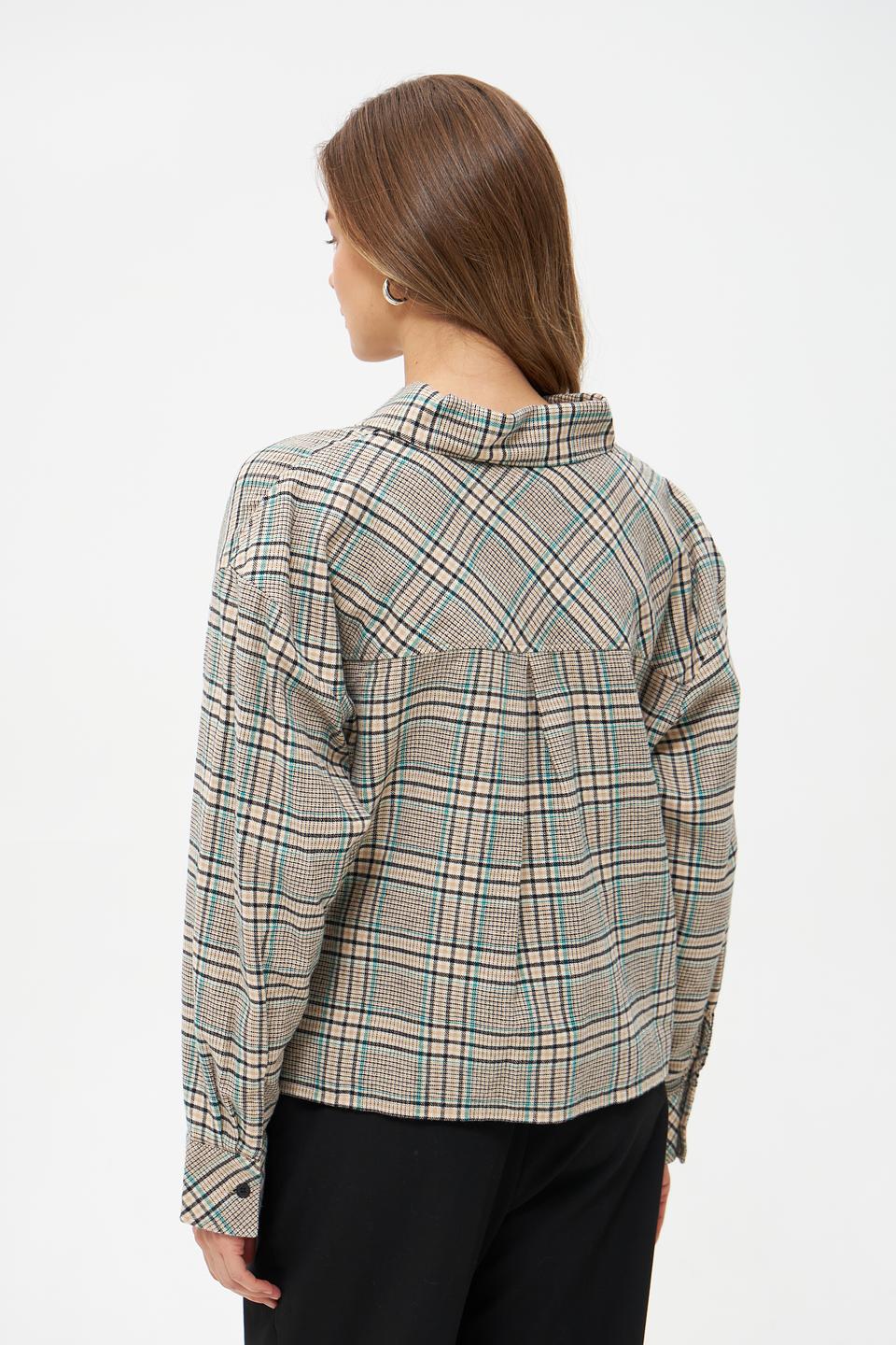 Жакет Tom Tailor denim в клетку