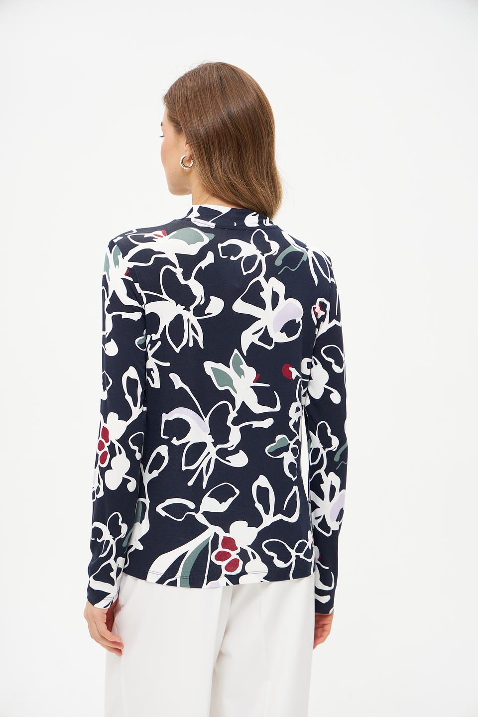 Пуловер Tom Tailor с цветочным принтом