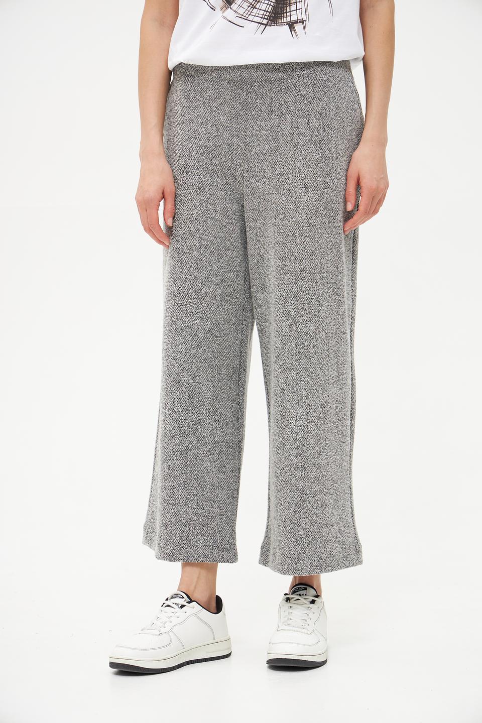 Брюки клёш Tom Tailor в клетку