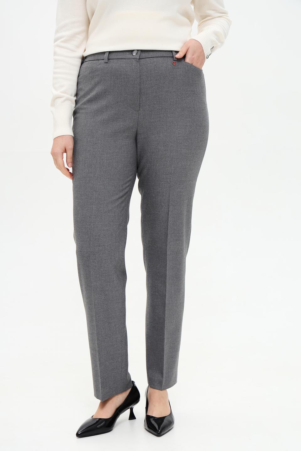 Брюки Relaxed by Toni серые