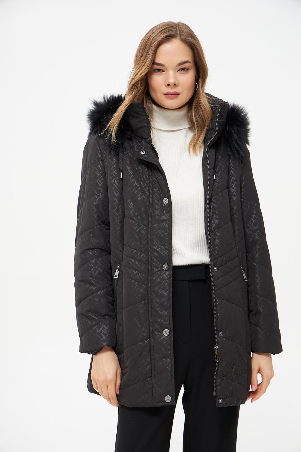 Куртка Lebek стеганая чёрная