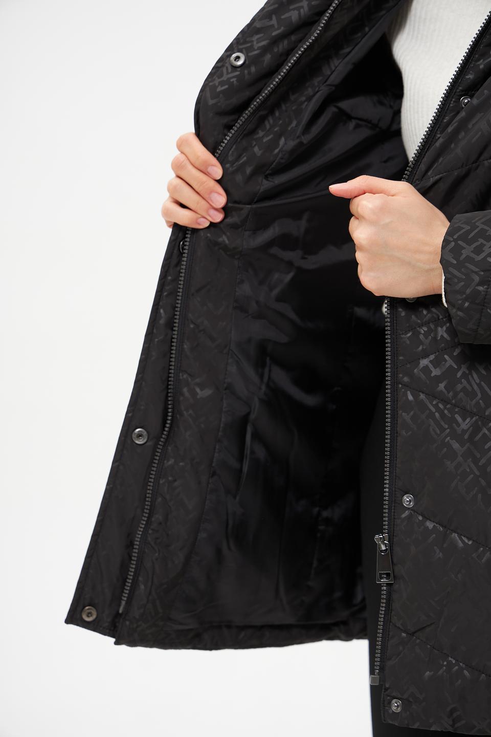 Куртка Lebek стеганая чёрная