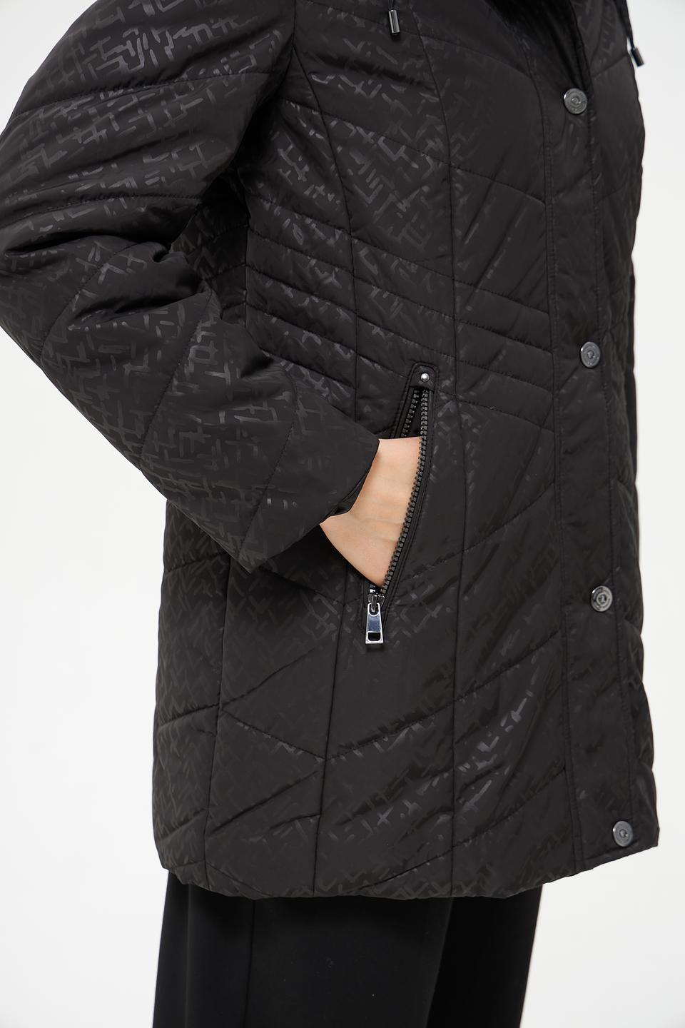 Куртка Lebek стеганая чёрная