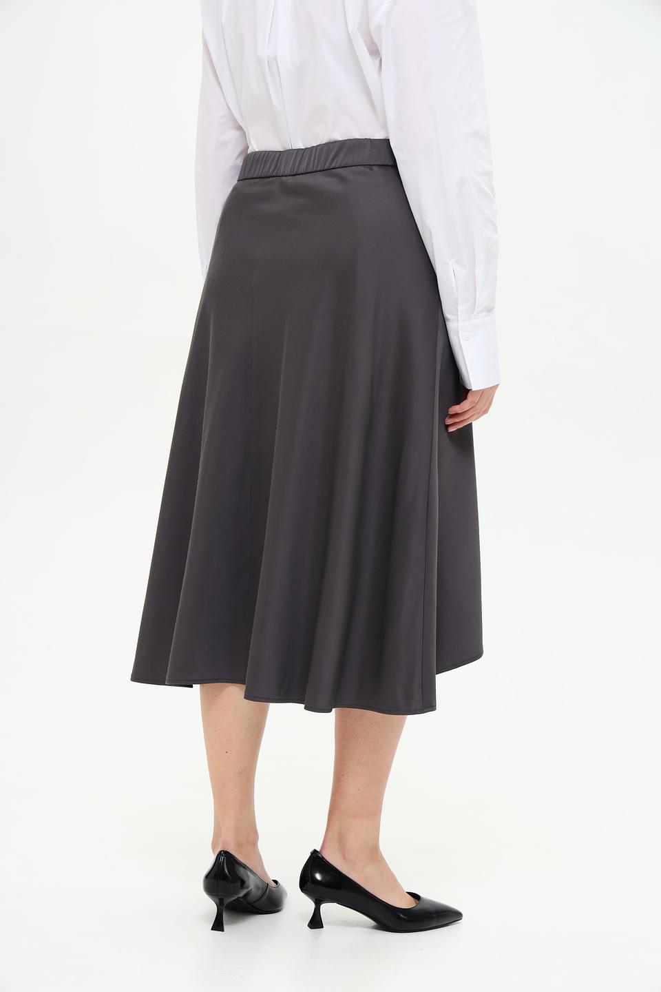 Юбка Gardeur асимметричная серая