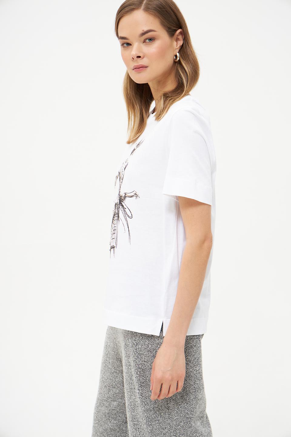 Футболка Rich and Royal с принтом