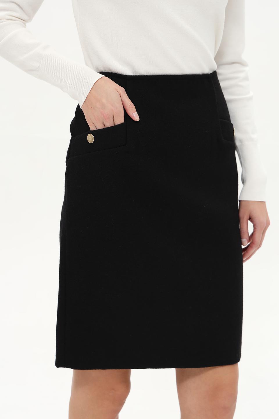 Юбка Gerry Weber классического кроя чёрная