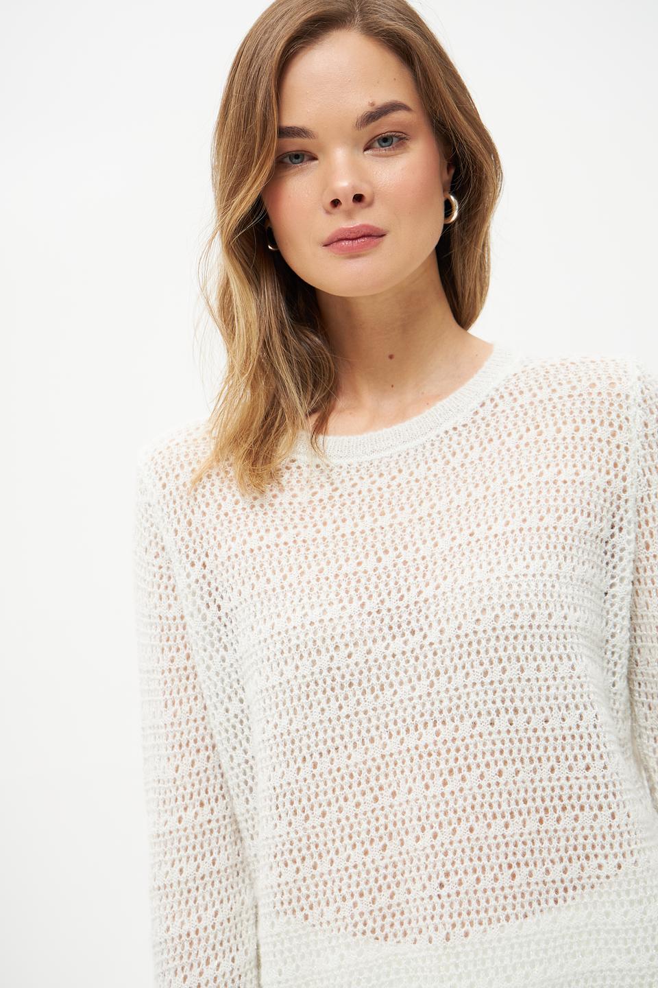 Пуловер Bugatti ажурный