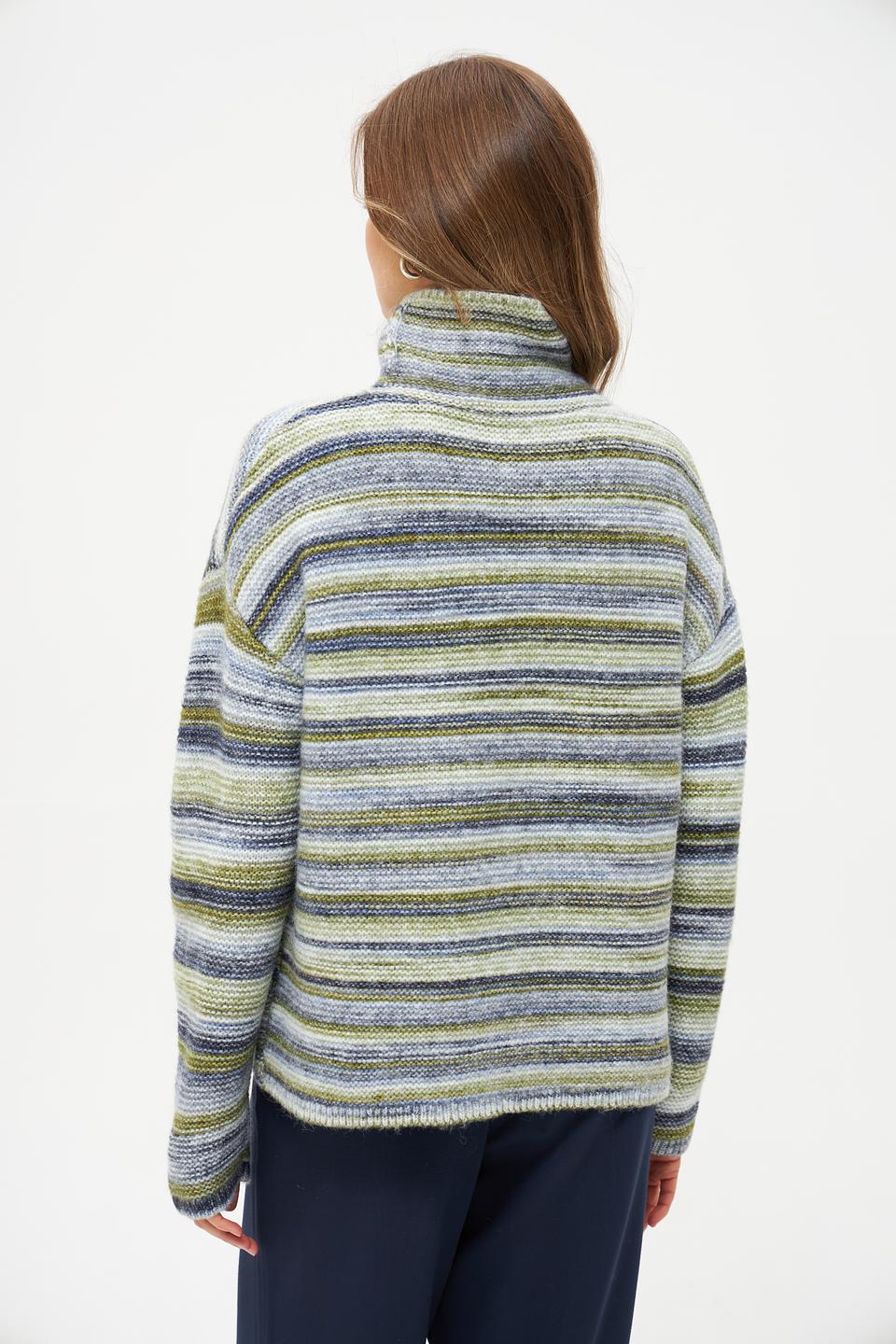 Пуловер Bianca в полоску