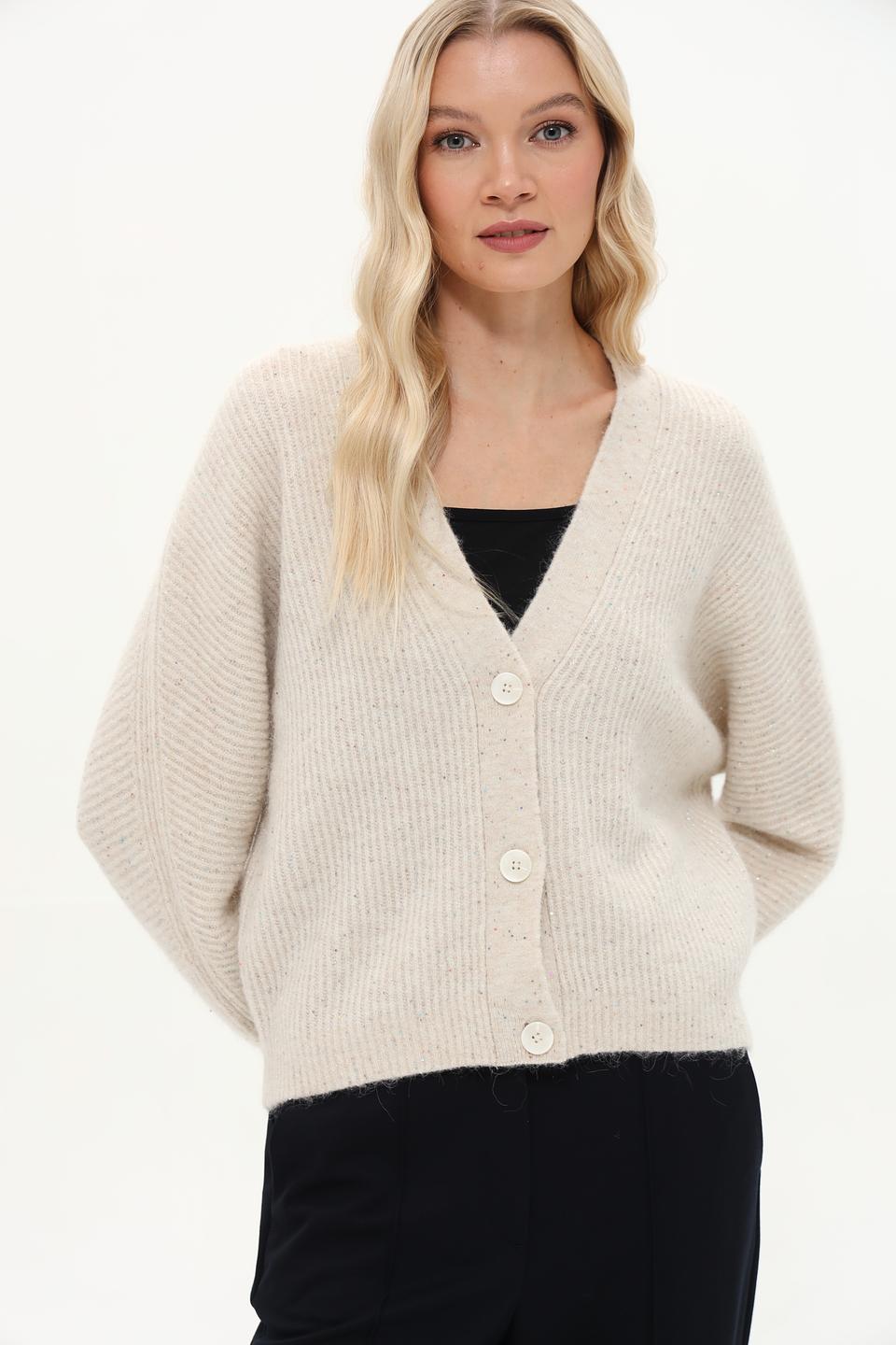 Жакет Gerry Weber вязаный бежевый