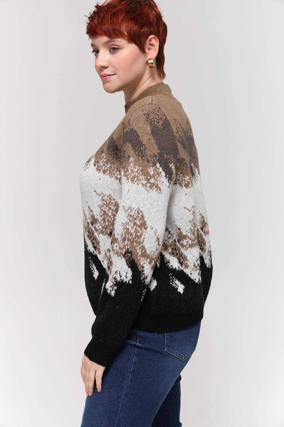 Пуловер Taifun с узором