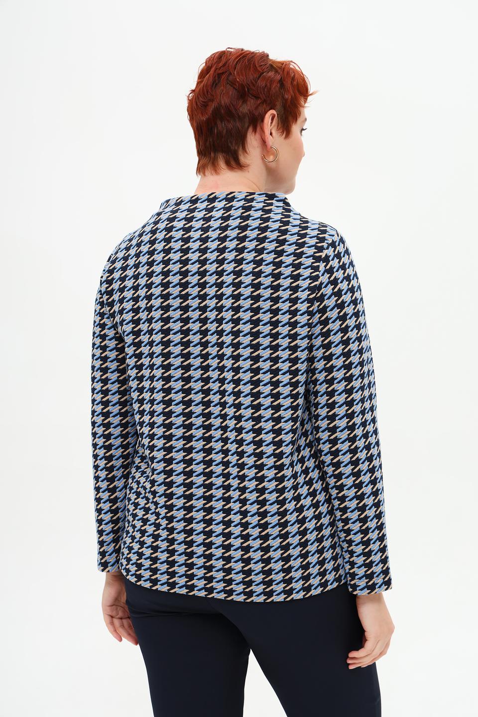 Пуловер Rabe collection в клетку