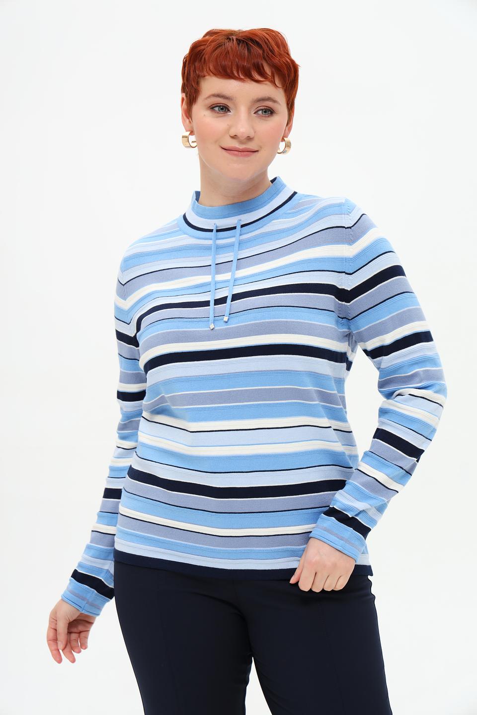 Пуловер Rabe collection в полоску