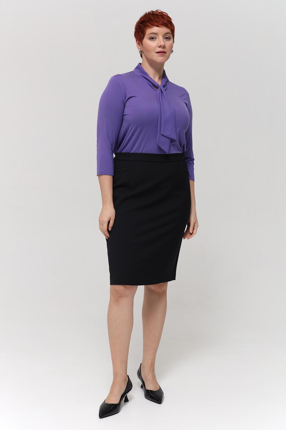 Юбка Frank Walder классическая чёрная