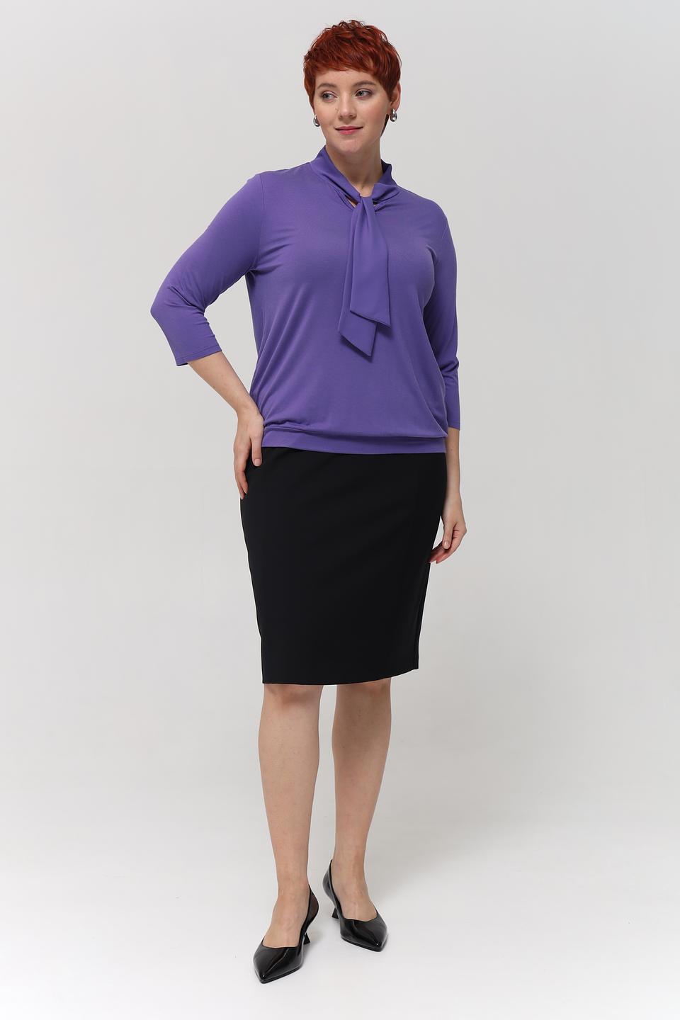 Блуза Frank Walder с завязками лавандовая