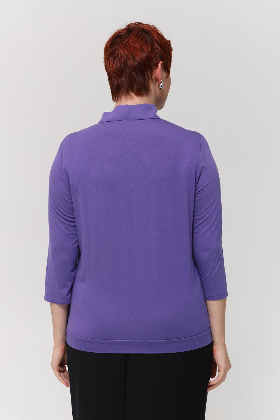 Блуза Frank Walder с завязками лавандовая