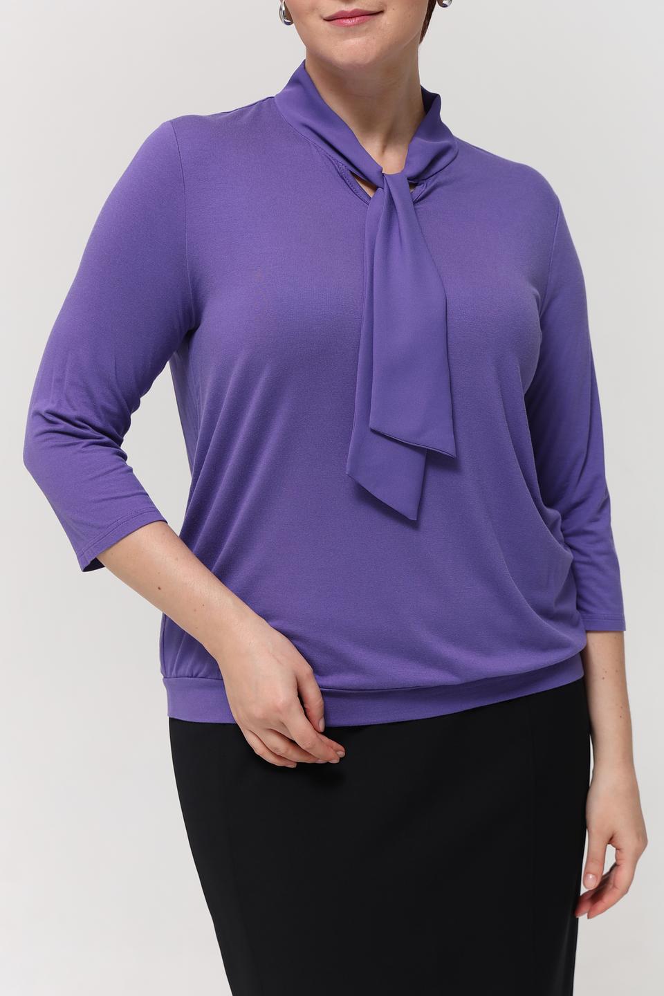 Блуза Frank Walder с завязками лавандовая