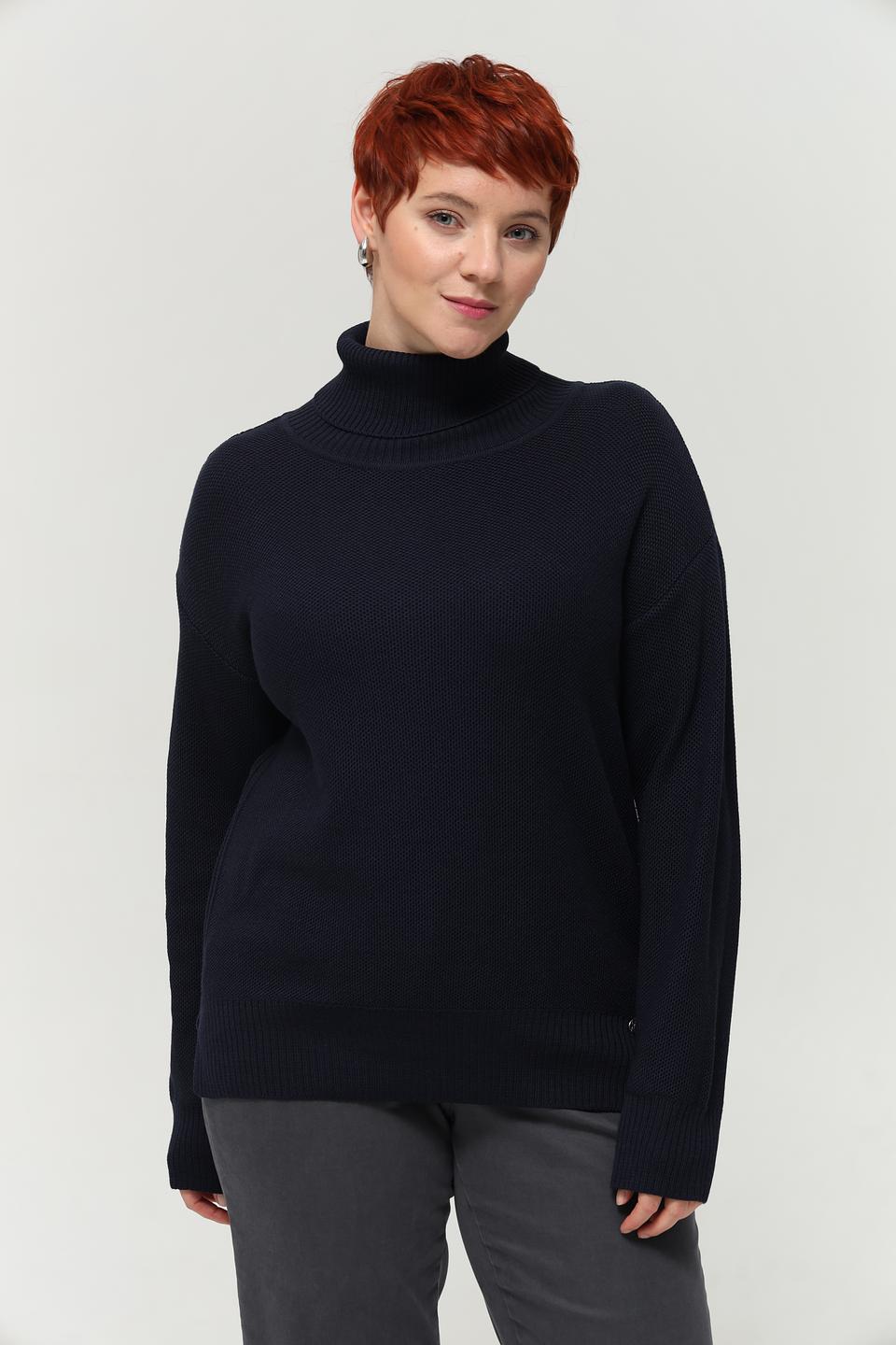 Водолазка Gollehaug тёмно-синяя