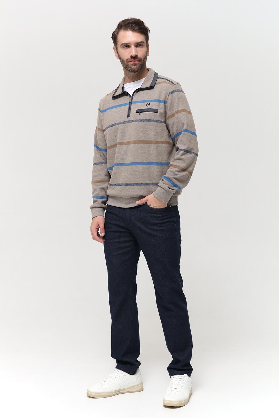 Джемпер Monte Carlo в полоску