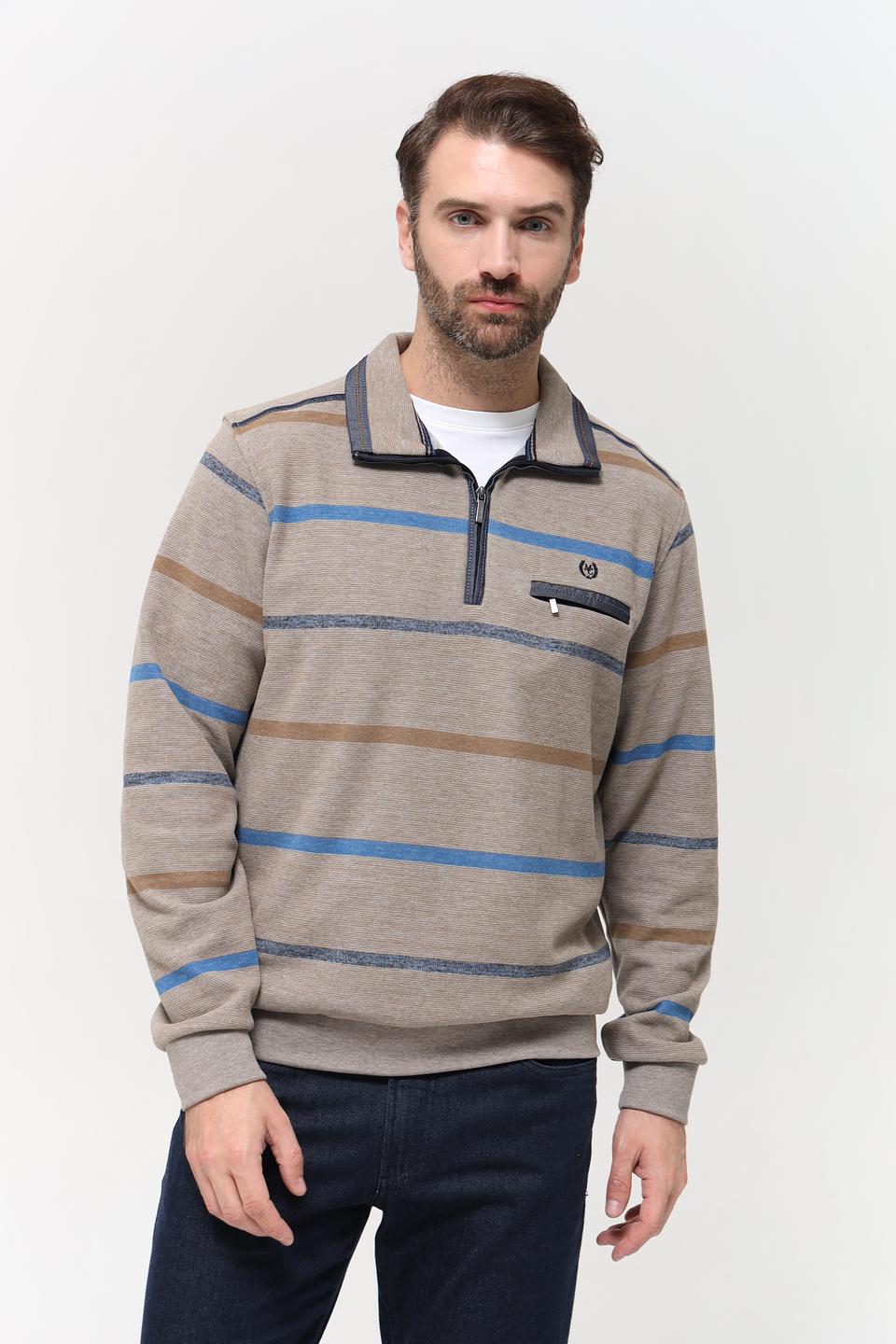 Джемпер Monte Carlo в полоску