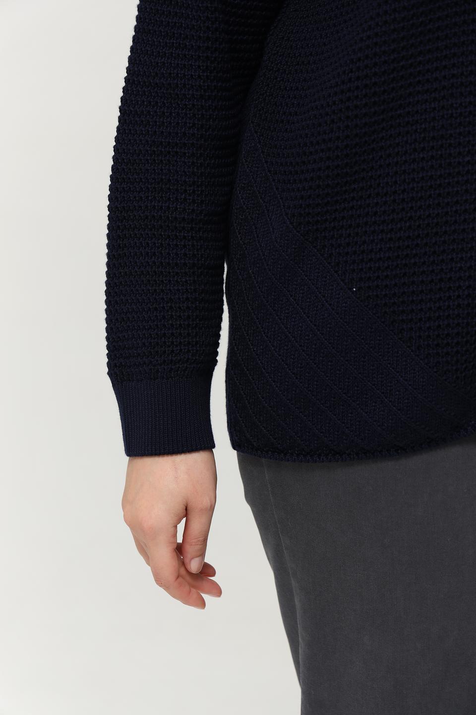 Пуловер Gollehaug с воротником-стойкой