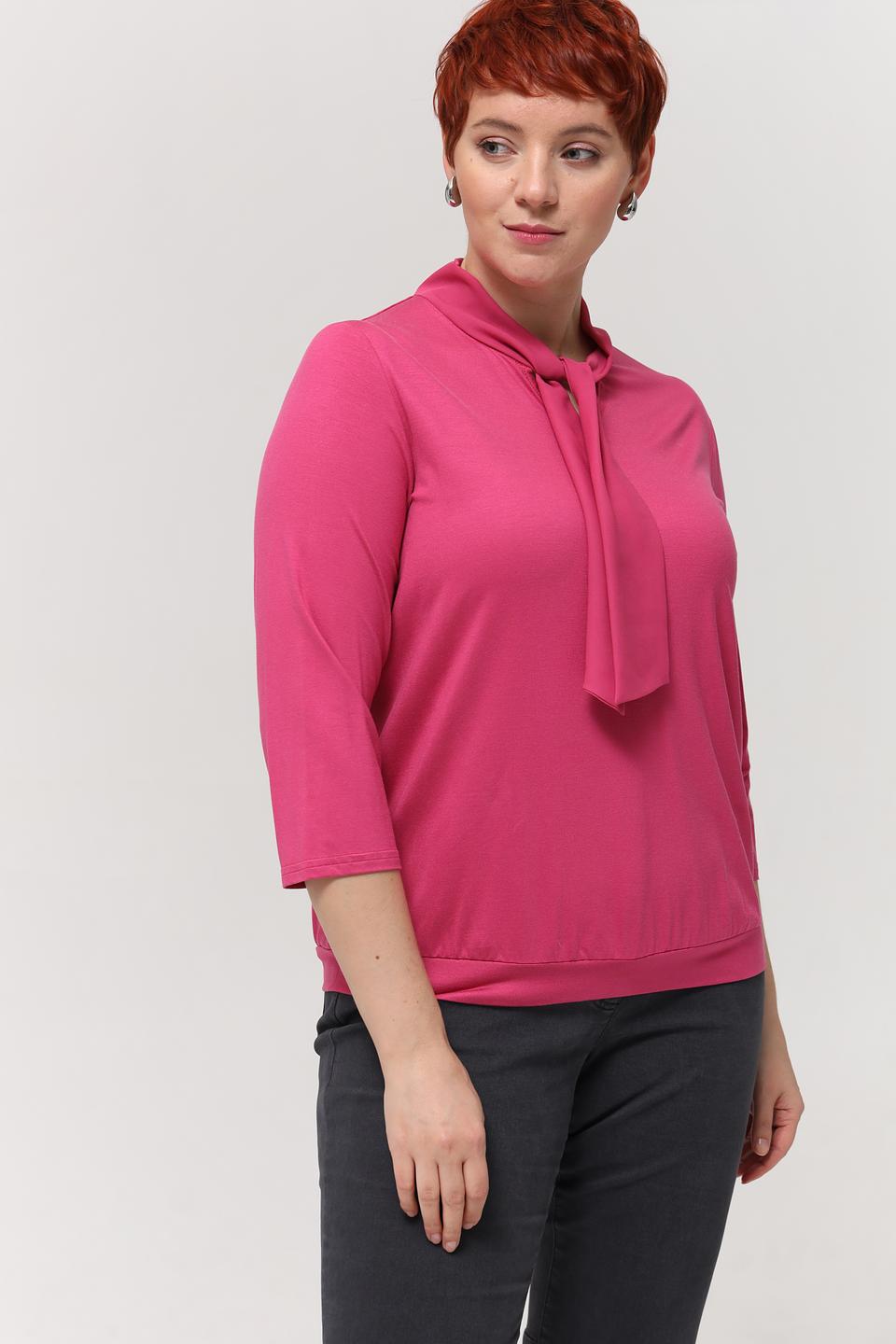 Блуза Frank Walder с завязкой фуксия