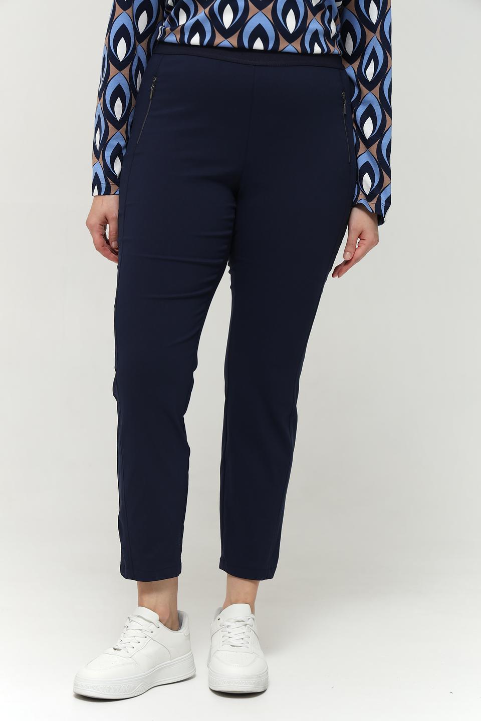 Брюки Via Appia DUE темно-синие