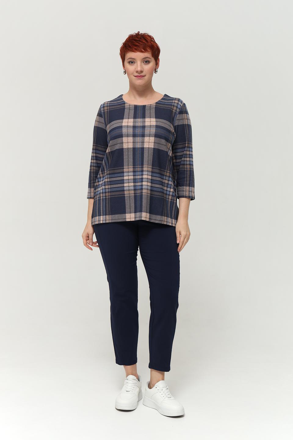 Пуловер Via Appia в клетку