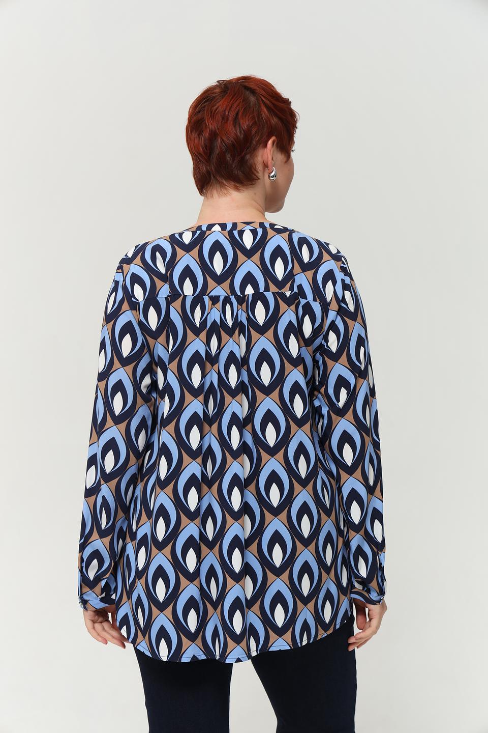 Блуза Via Appia с принтом