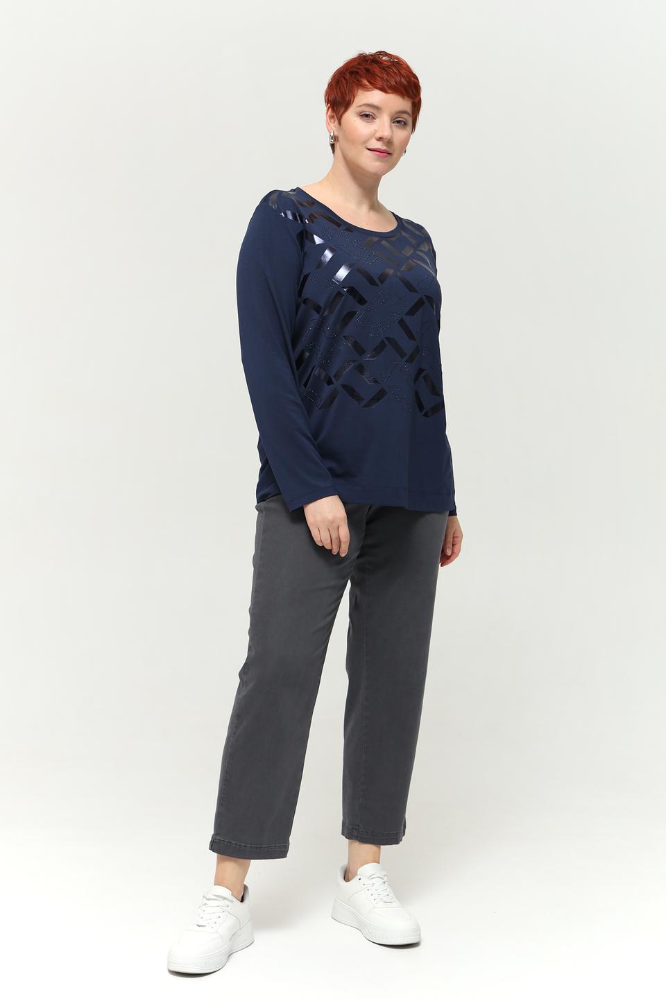 Джинсы Luisa Cerano серые