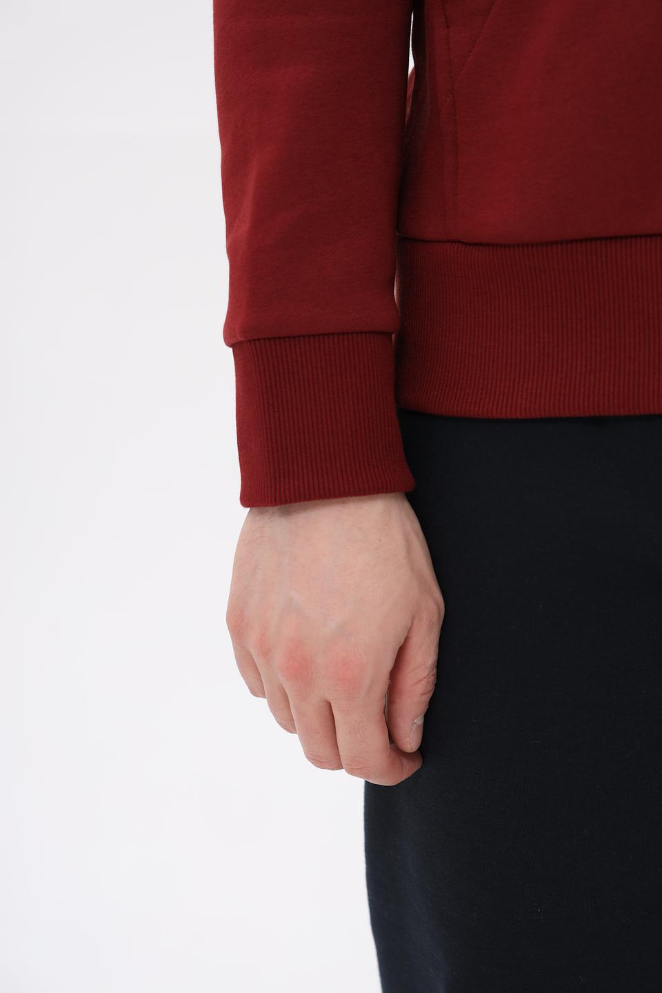 Толстовка Tom Tailor Essentials бордовая