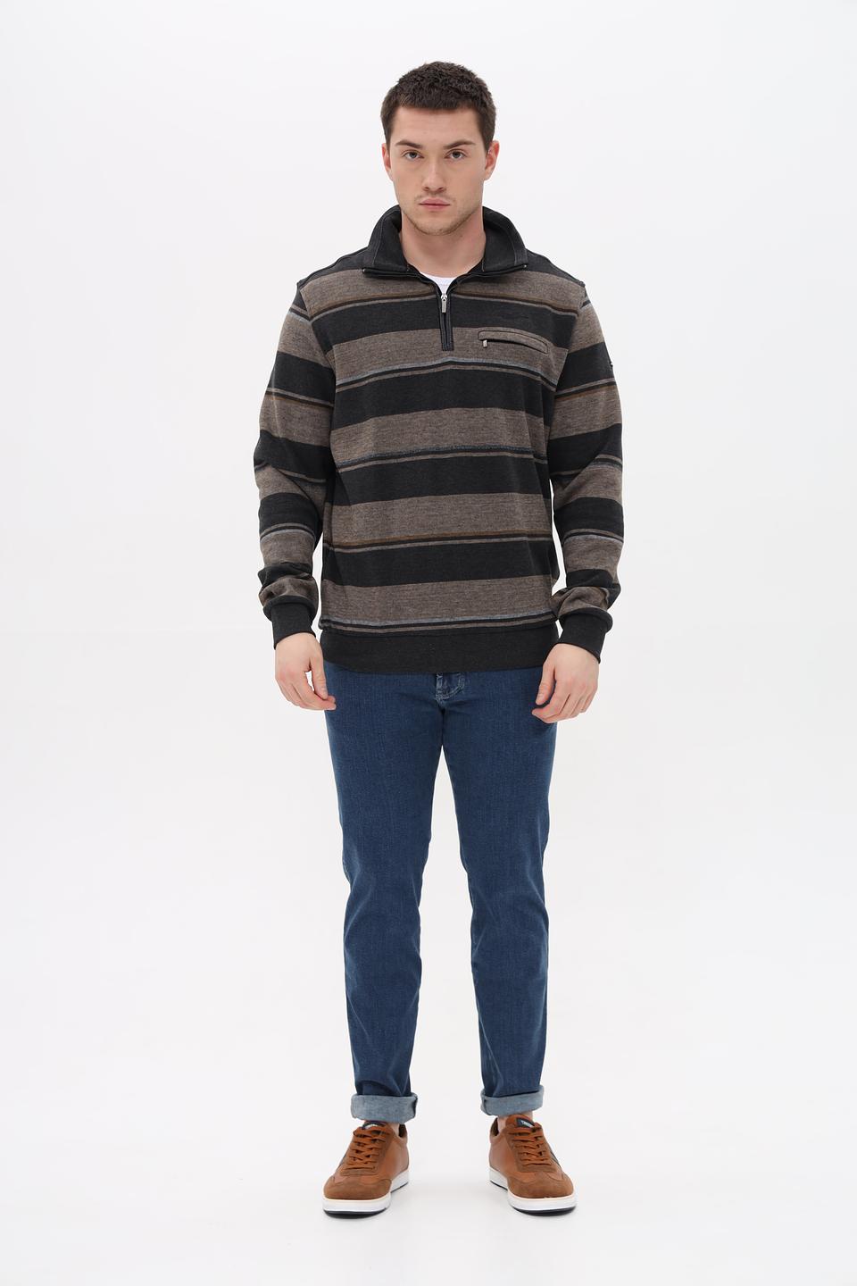 Джемпер Monte Carlo в полоску