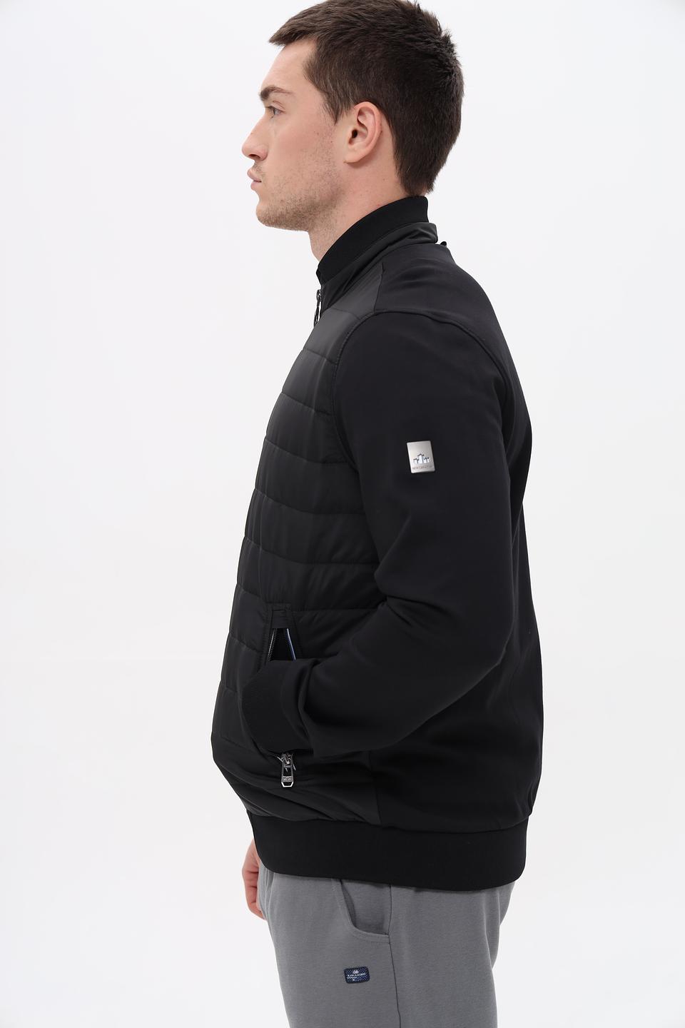 Кардиган New Canadian стеганый черный