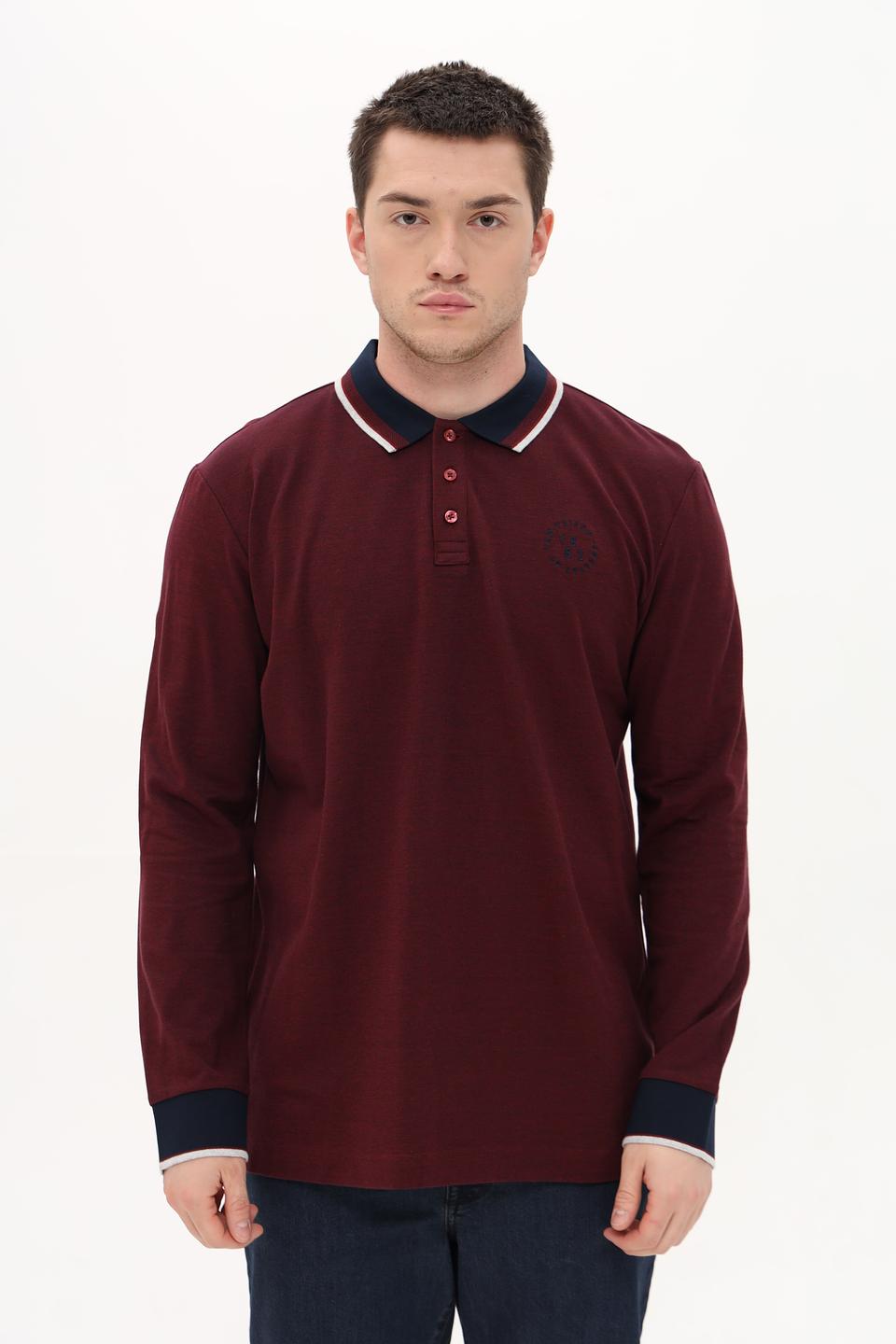 Поло Tom Tailor с длинным рукавом