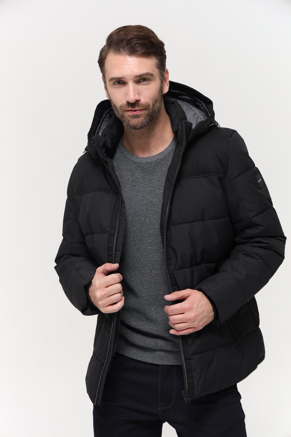 Куртка Calamar стеганая чёрная