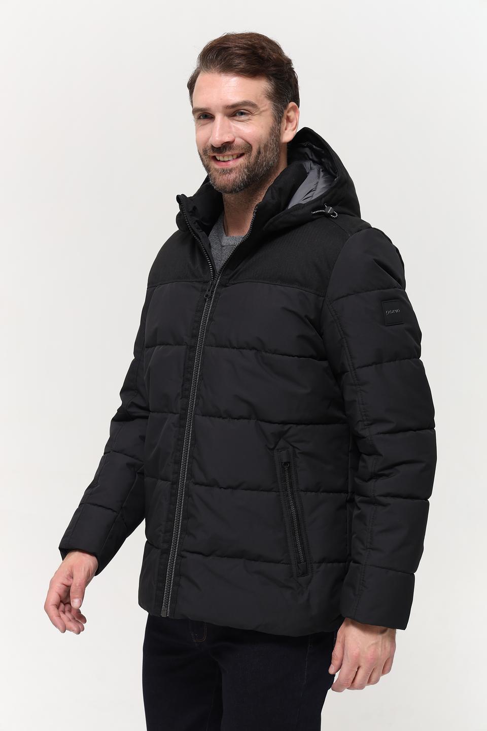 Куртка Calamar стеганая чёрная