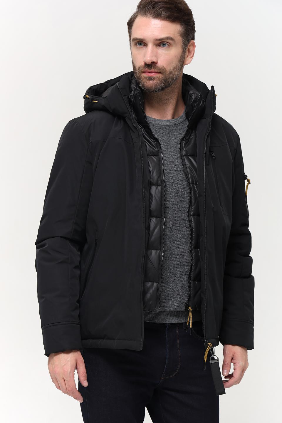 Куртка District мужская чёрная