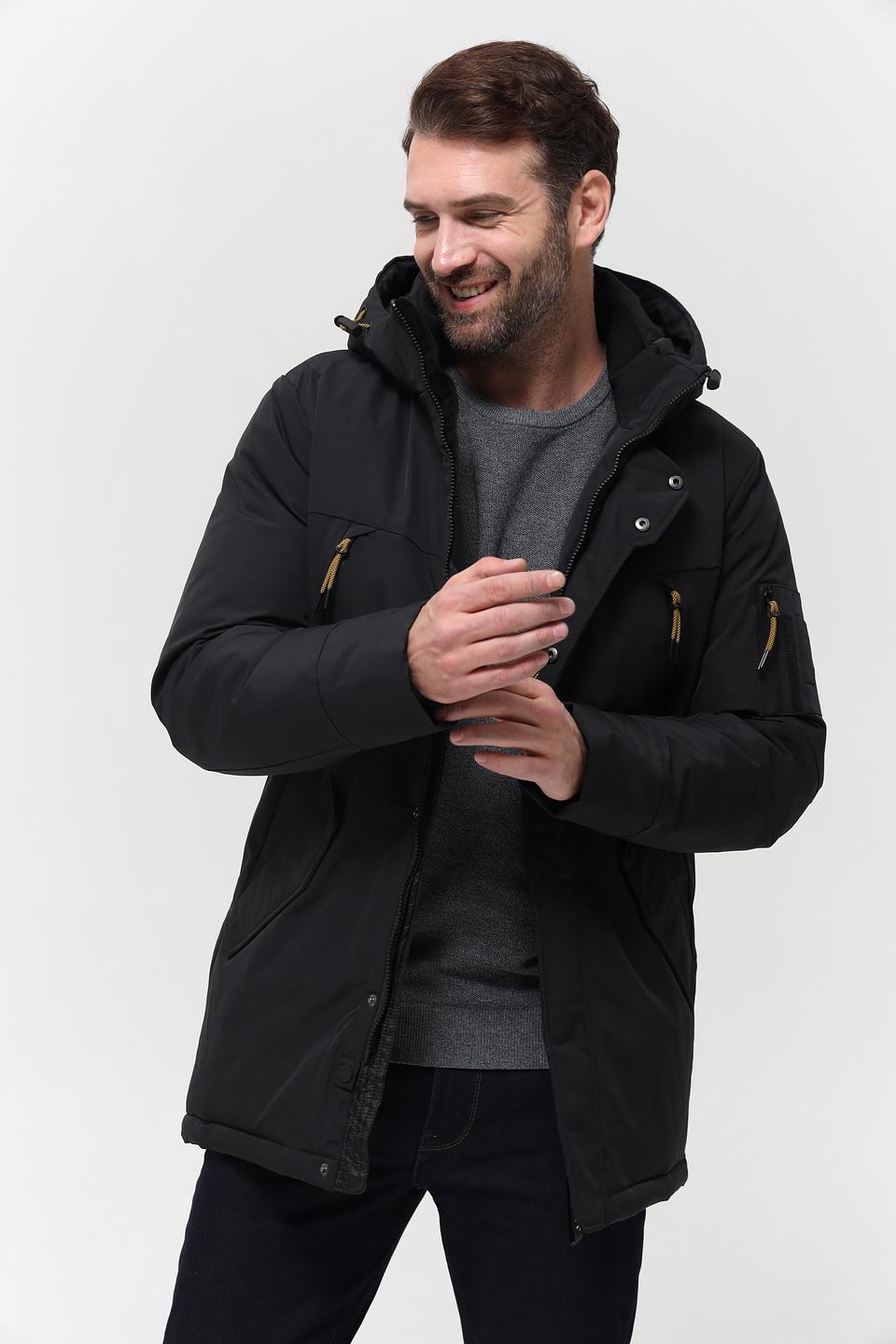 Куртка District мужская чёрная