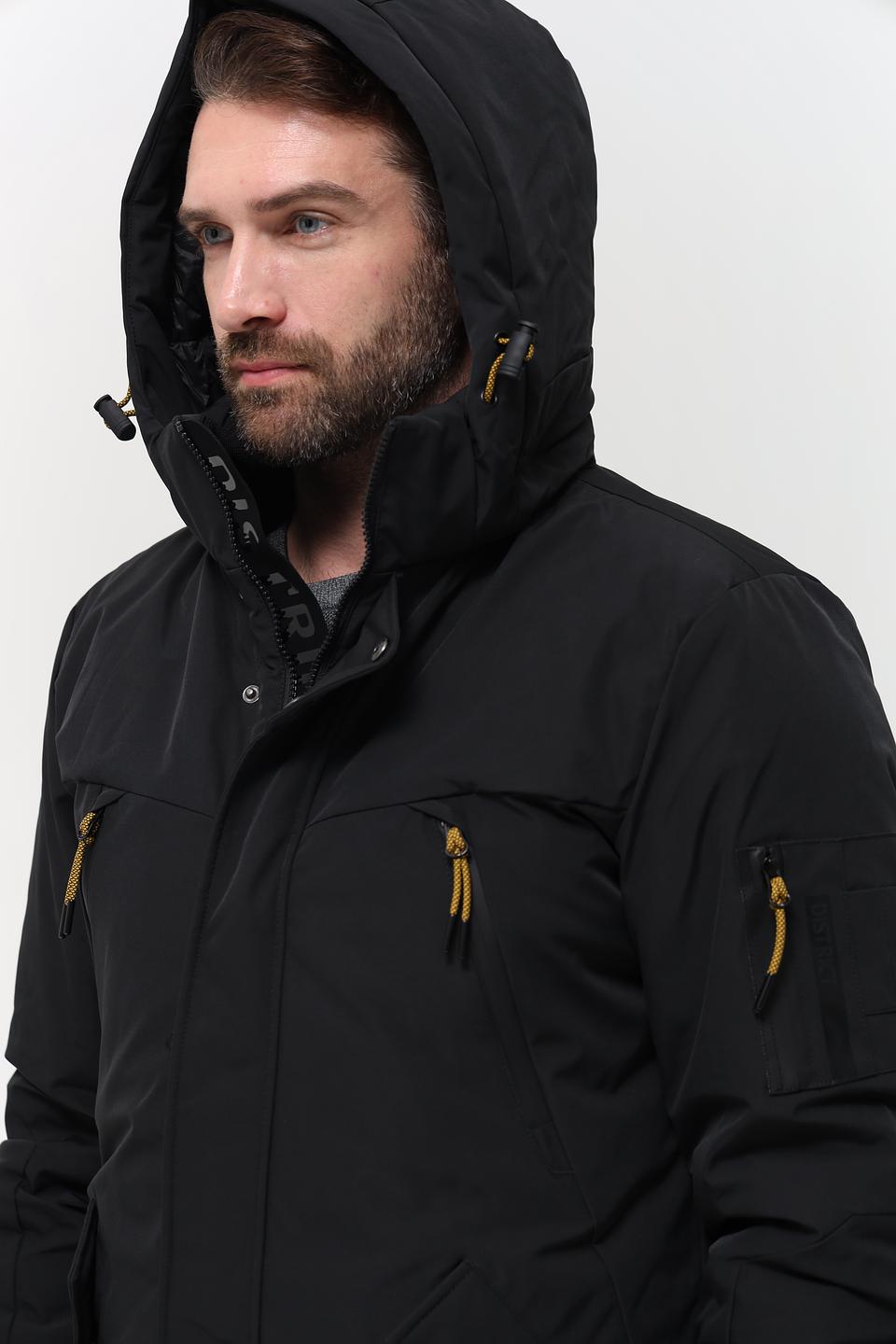 Куртка District мужская чёрная