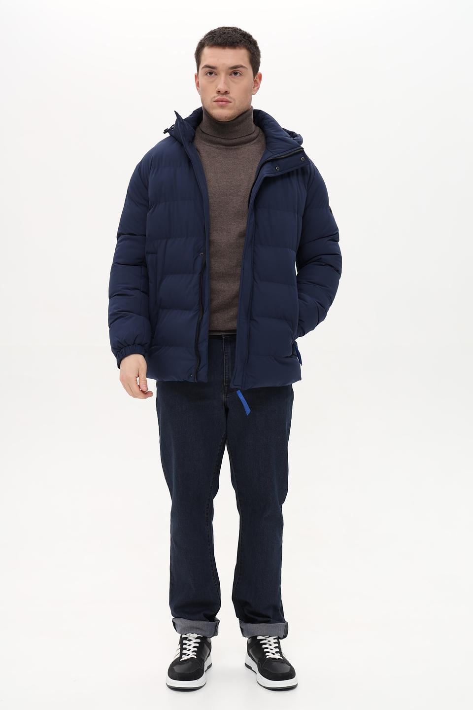 Куртка Granchio стеганая синяя