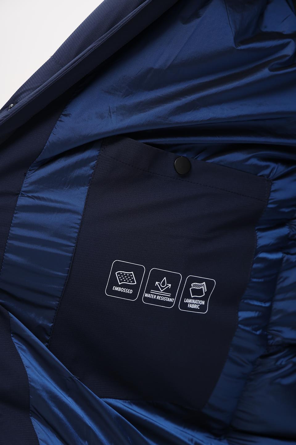 Куртка Granchio стеганая синяя