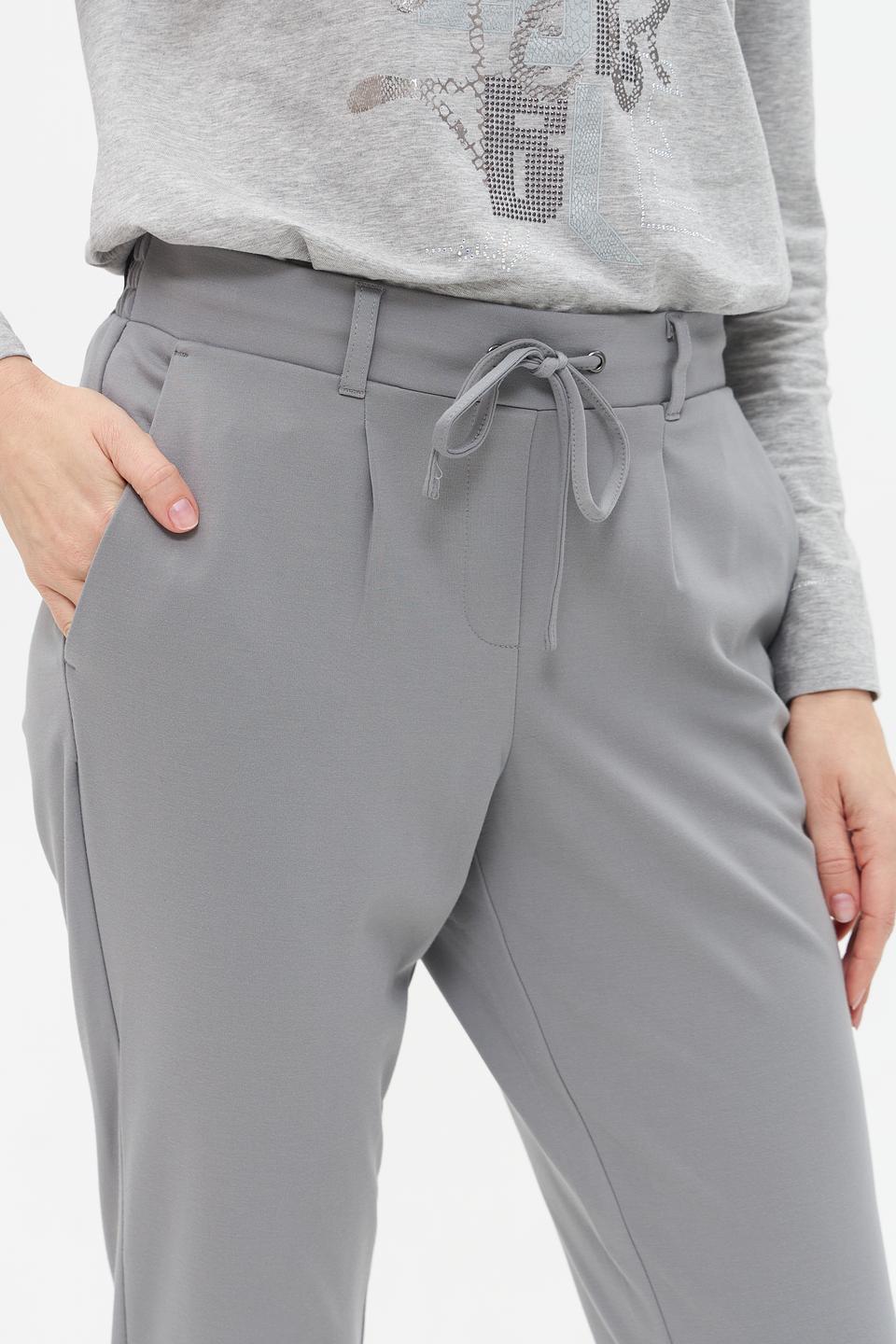 Брюки Tom Tailor серые с завязками