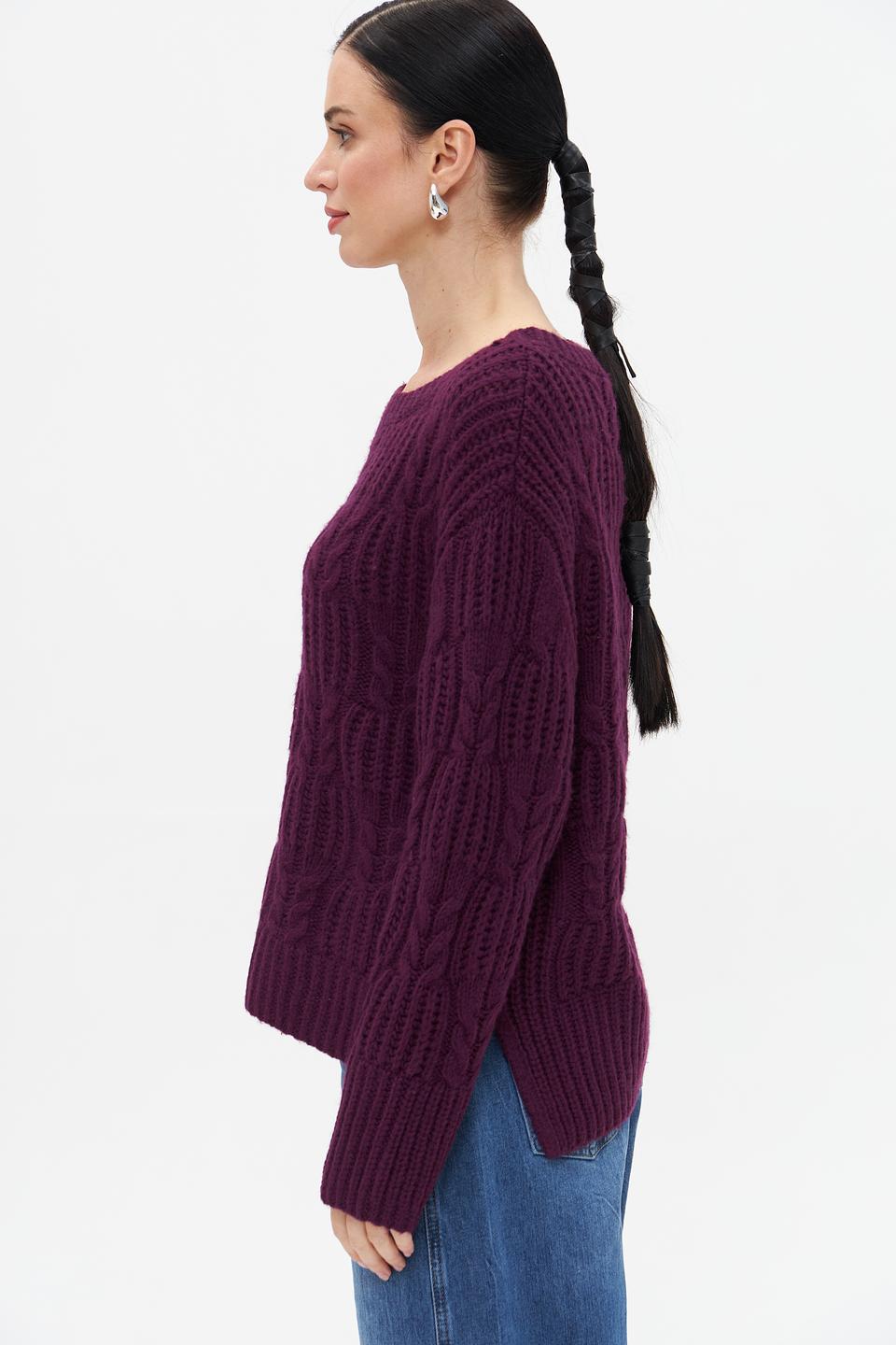 Пуловер Tom Tailor с косами